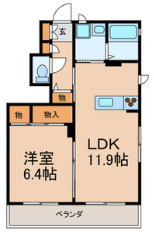 仲介手数料50％半額キャンペーン物件の間取り