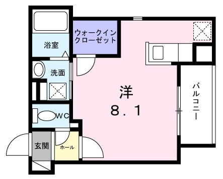 GLORYINOUE南王子の間取り