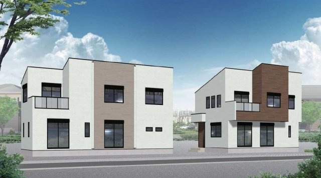 【横浜市旭区さちが丘170-2全2棟新築戸建て】★仲介手数料無料★（さちが丘小学校・万騎が原中学校）