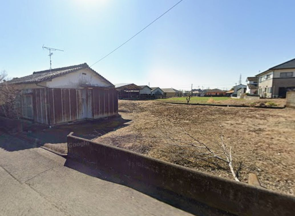 都城市志比田町の売地の外観
