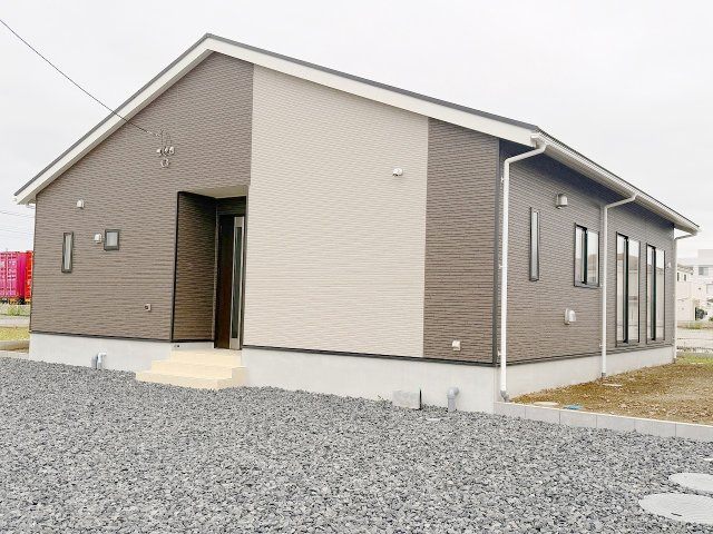 加須市北下新井 第6 全5棟 1号棟の外観|2026年9月14日　撮影　建築過程～完成まで追跡していきます！