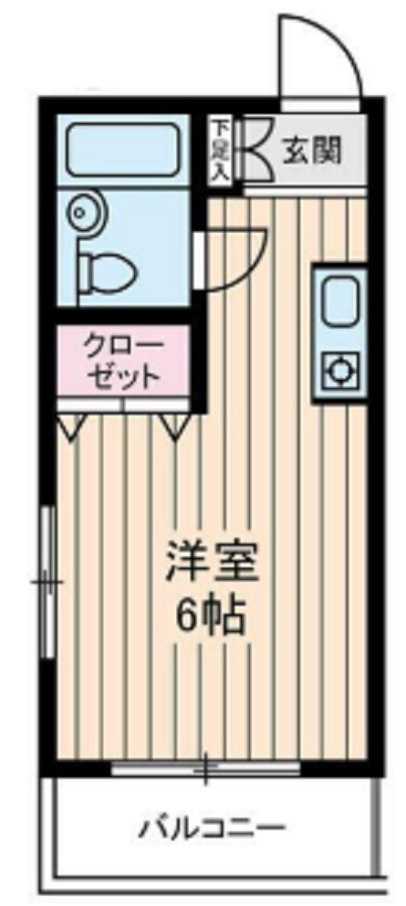ユーハイツの間取り|間取り