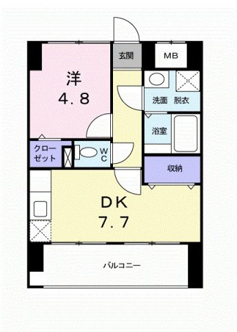オ－レオ－ルの間取り|使いやすい間取りです。