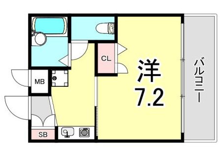 ドム北口の間取り