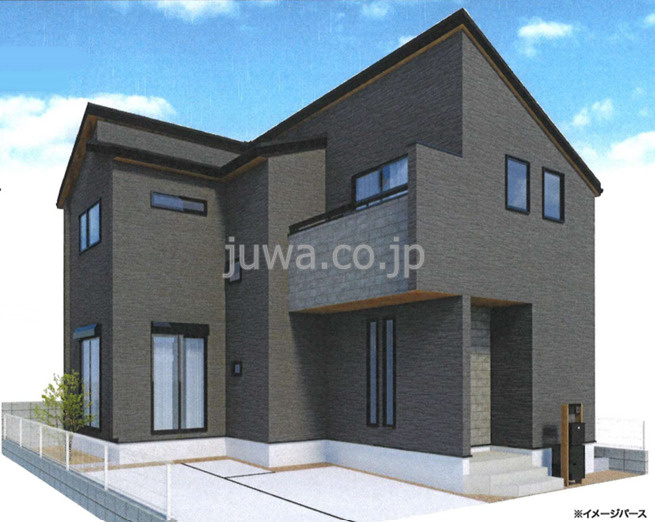 【新築分譲住宅】川越大字砂新田の外観パース