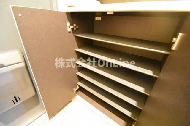東大阪市西石切町１丁目の賃貸マンションの収納