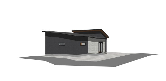 ☆最高基準の耐震等級3取得☆タスリエPLUS西間下町の外観パース|最高基準の耐震等級3＆省令準耐火構造＆ZEH水準仕様