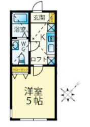 アザーレクオン新百合ヶ丘Ⅱの間取り