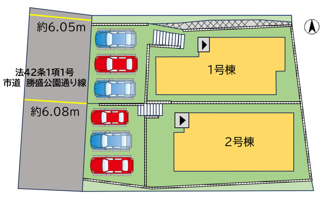 【区画図】