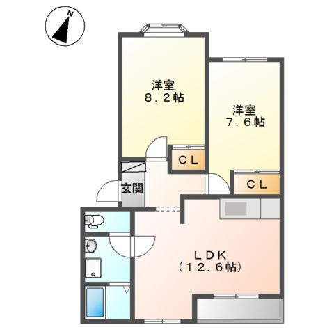 サンシャイン ビレッジの間取り