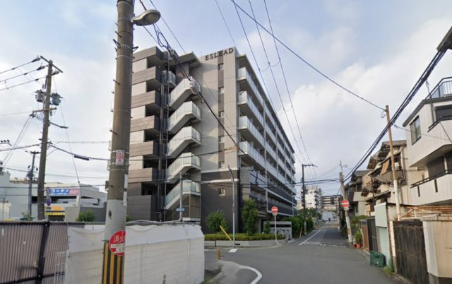 OC物件！大阪市西淀川区　エスリード大阪クレストコートの外観|2021年築の洗練された佇まいが映える外観です