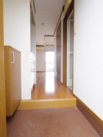 リバティーパレスの玄関|※他号室写真です