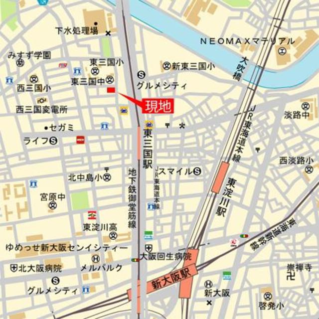 東明マンション壱番館の地図