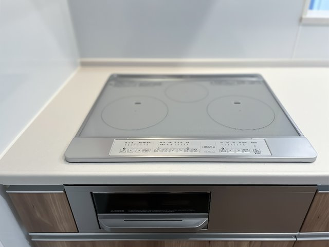 氷室町２　貸家のキッチン|IHクッキングヒーター