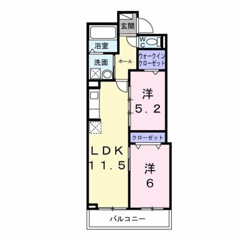 ヒカルサ大阪巽西の間取り