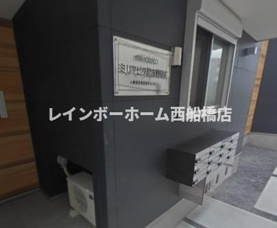 ミリアビタ習志野駅前のエントランス