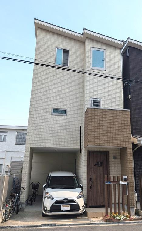 新森５丁目戸建の外観|外観もきれいです
