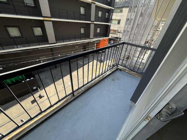 CACHETTEにしなかのバルコニー|広々としたバルコニーです