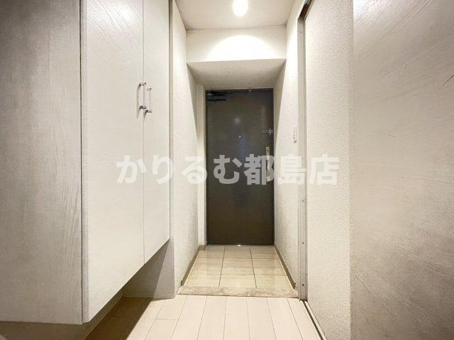ウエンズ大阪城北の玄関