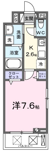 ベルメール大蔵海岸の間取り