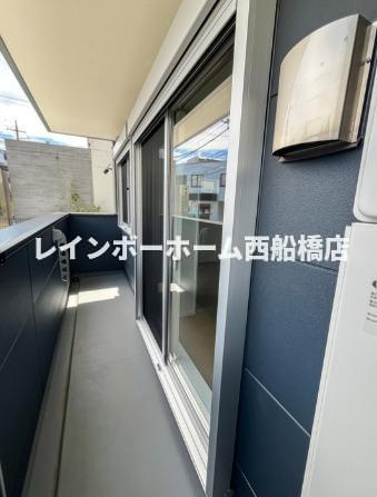ミリアビタ習志野駅前のバルコニー