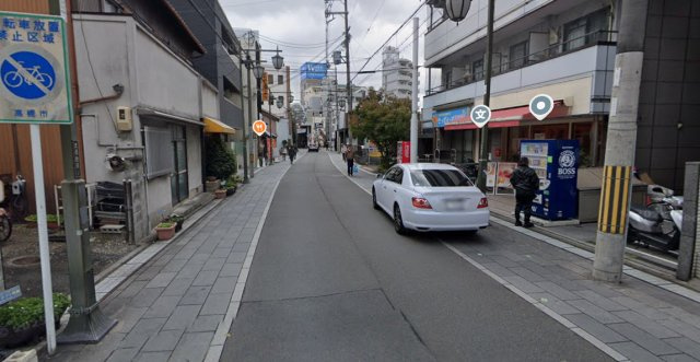 上田辺薩摩マンションの周辺