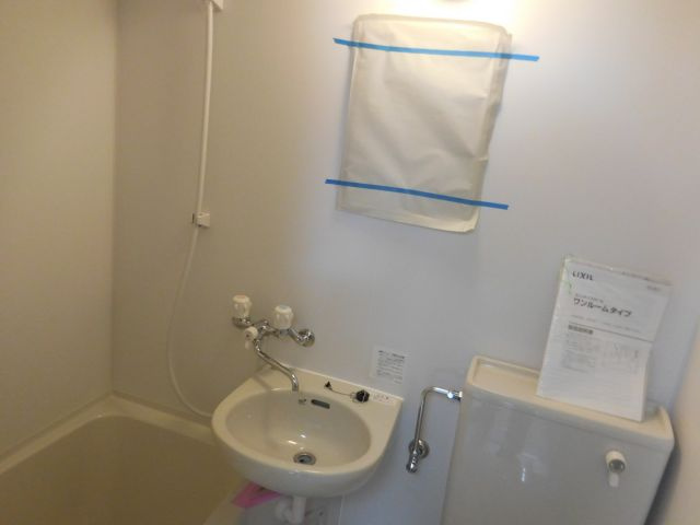 上田辺薩摩マンションの洗面所