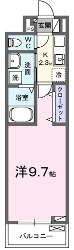 ベルメール大蔵海岸の間取り