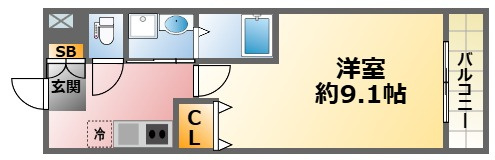 ホープ西宮の間取り