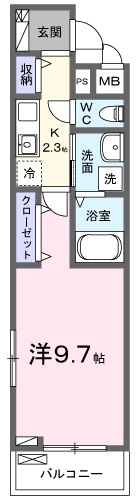 ベルメール大蔵海岸の間取り