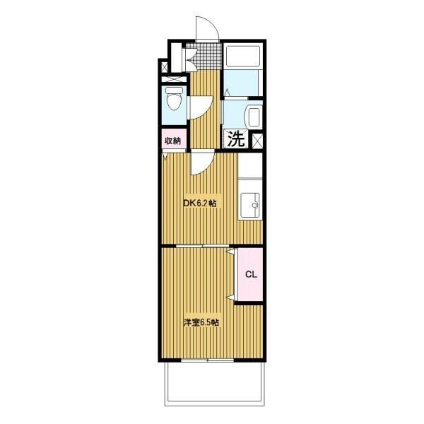 エヴァーグリーン新羽の間取り