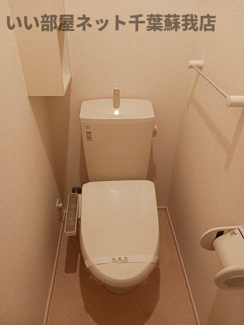 クラージュのトイレ|清潔感のあるトイレです