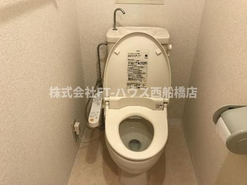 ライオンズマンション下総中山第３のトイレ|トイレ：トイレ ※2026年2月撮影     （2026年2月撮影）