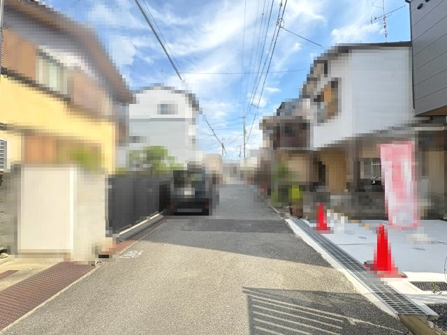 向日市上植野町馬立の前面道路含む現地写真|現地ご案内可能です。お気軽にお問い合わせください！