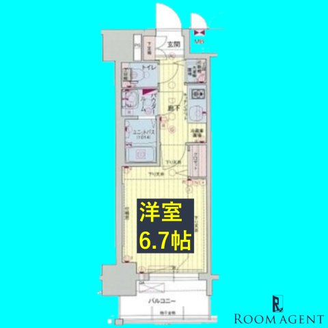 プレサンス名古屋STATIONルミアスの間取り