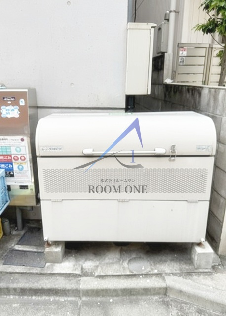 Ｓフラット鳩森のその他共用部分|敷地内ごみ置き場です。
