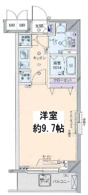 エルフラット両国の間取り