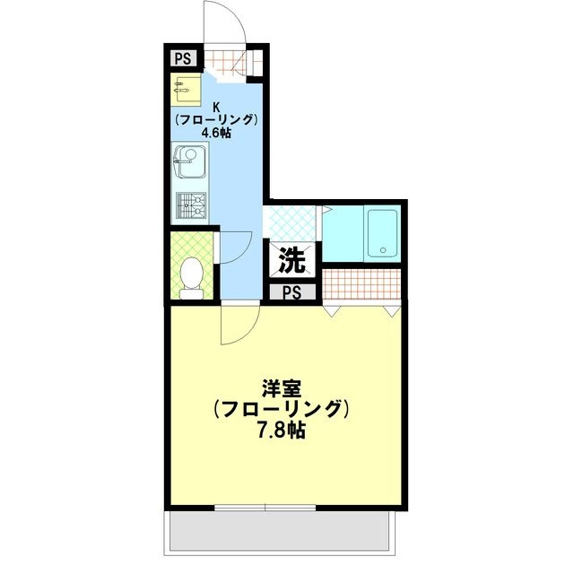 ステージMSJの間取り|間取りです。