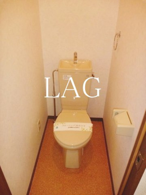【トイレ】 | スクエア　コート | トイレです。
