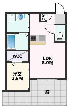 【間取り】 | リアコート千里丘Ⅰ SOUTH
