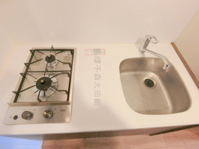 ベルファース大森山王のキッチン|2口ガスキッチン