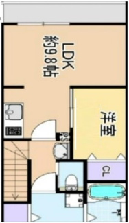 【間取り】 | エスパーダ亀有 | 間取りです。