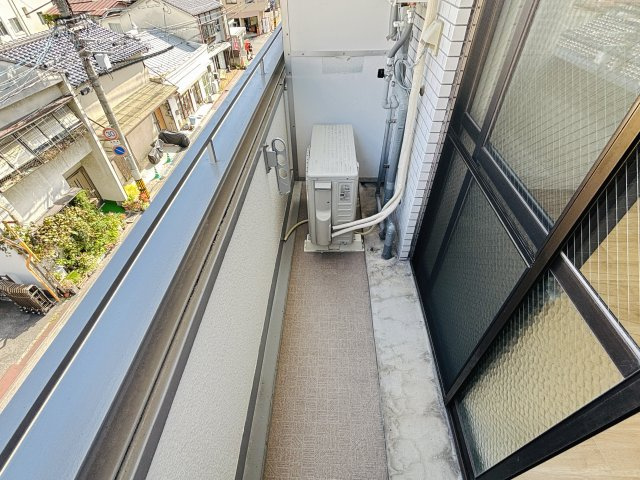 ライフプラス三篠のバルコニー