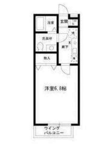 アルテ・Kの間取り