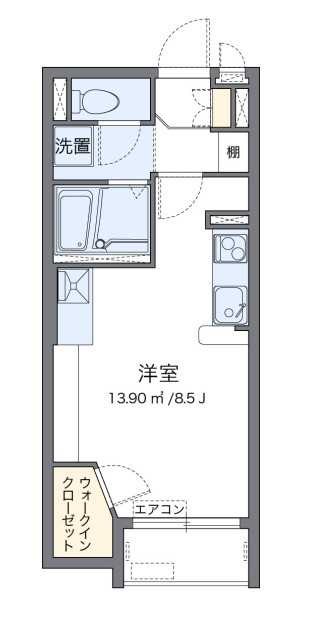 ミランダトミーハイムの間取り