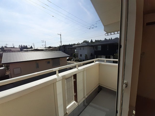 ドリームのバルコニー|陽当たり良好なバルコニーです