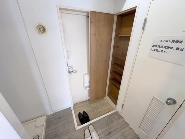 ロックグランデの玄関
