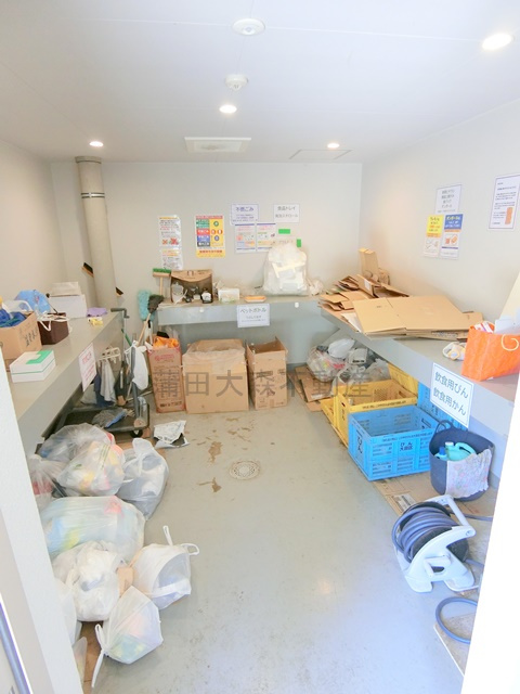 ルフレ田園調布南のその他共用部分|曜日時間関係なくゴミ出し可能な敷地内ゴミ捨て場
