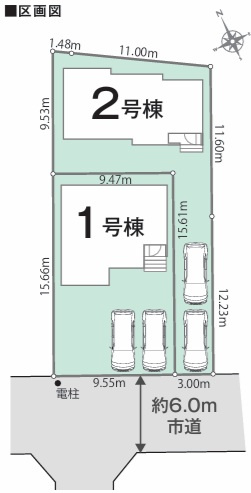 四街道市さちが丘2丁目02期【現地販売物件】の区画図