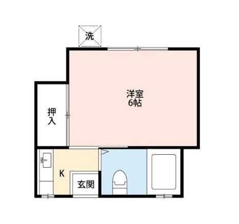 ジーアイハウス日の出Aの間取り